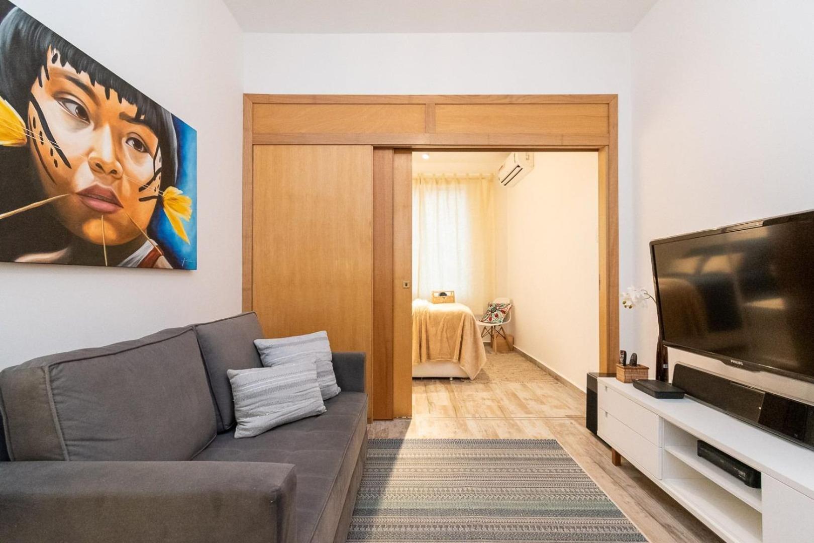 Apartamento Moderno C/ Garagem | Sl 363/108 Рио-де-Жанейро Экстерьер фото